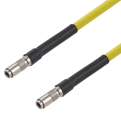 6G SDI 75 Ohm 1.0/2.3 Male to 75 Ohm 1.0/2.3 Male Cable 75 Ohm 1694A-YW Coax in 120 Inch FMCA2678/YW-120