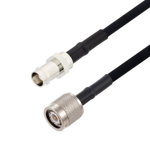 TNC Male to BNC Female Cable in 150 CM Length Using RG223 Coax FMCA2709-150CM