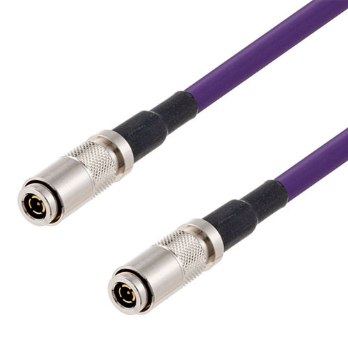 6G SDI 75 Ohm BNC Male to 75 Ohm BNC Male Cable 75 Ohm 1855A-VL Coax in 72 Inch FMCA2735/VL-72