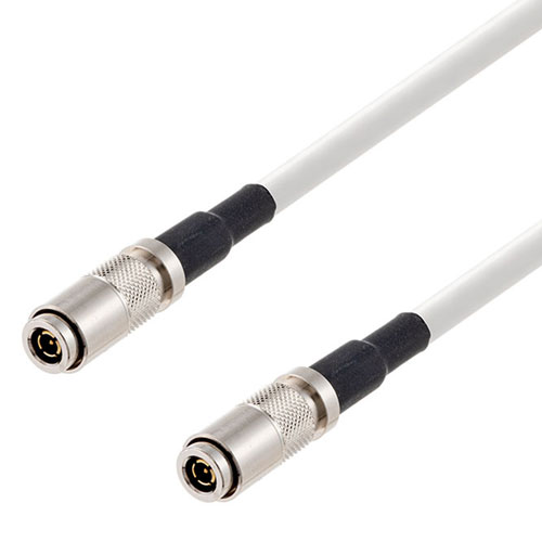 6G SDI 75 Ohm BNC Male to 75 Ohm BNC Male Cable 75 Ohm 1855A-WH Coax in 300 Inch FMCA2735/WH-300
