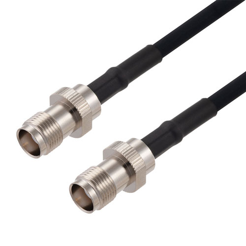 TNC Female to TNC Female Cable in 24 Inch Length Using RG223 Coax FMCA2771-24