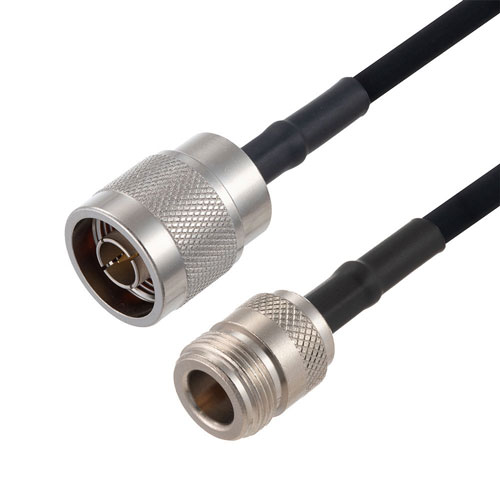 N Male to N Female Cable in 200 CM Length Using RG223 Coax FMCA2777-200CM