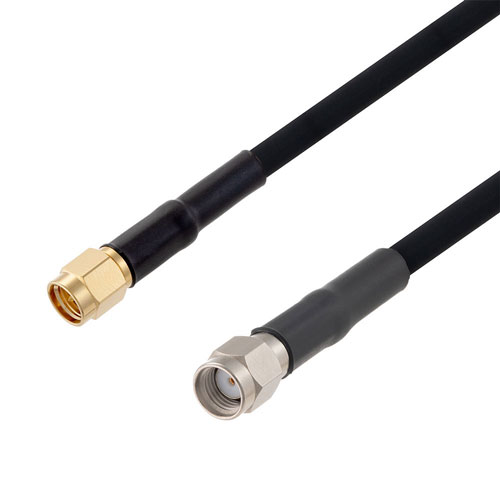 SMA Male to Reverse Polarity SMA Male Cable in 150 CM Length Using RG223 Coax FMCA2779-150CM