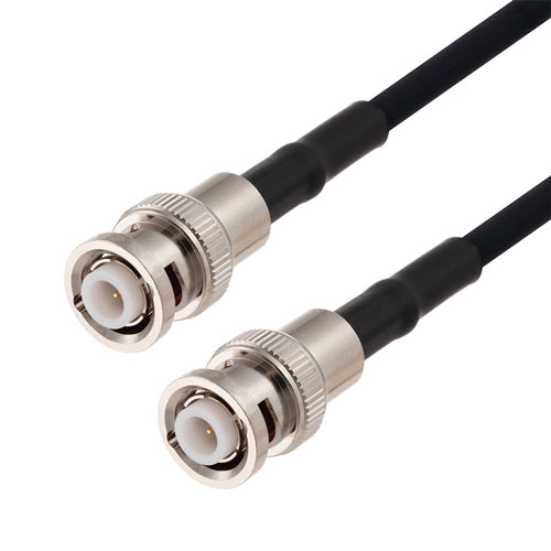 MHV Male to MHV Male Cable in 100 CM Length Using RG223 Coax FMCA2781-100CM