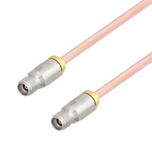 3.5mm Female to 3.5mm Female Cable RG402 Type .141 Coax in 100 CM FMCA2789-100CM