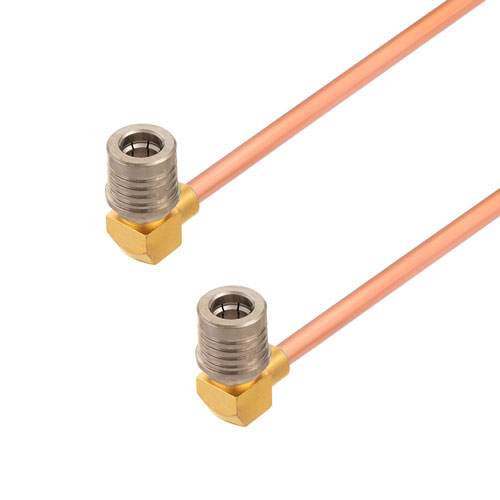 RA QMA Male to RA QMA Male Cable RG402 Type .141 Coax in 150 CM FMCA2798-150CM