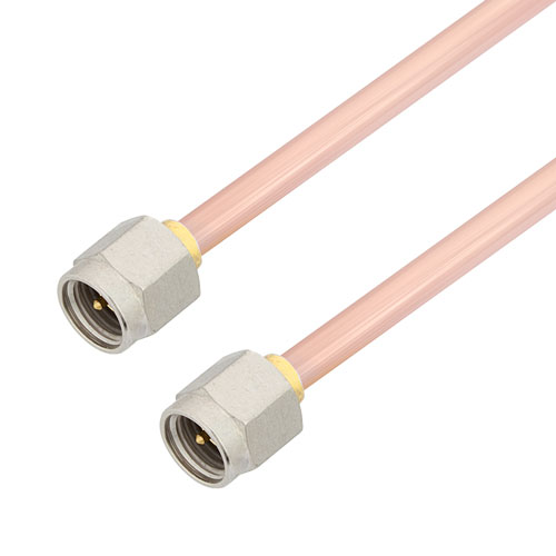 SMA Male to SMA Male Cable RG402 Type .141 Coax in 36 Inch FMCA2816-36