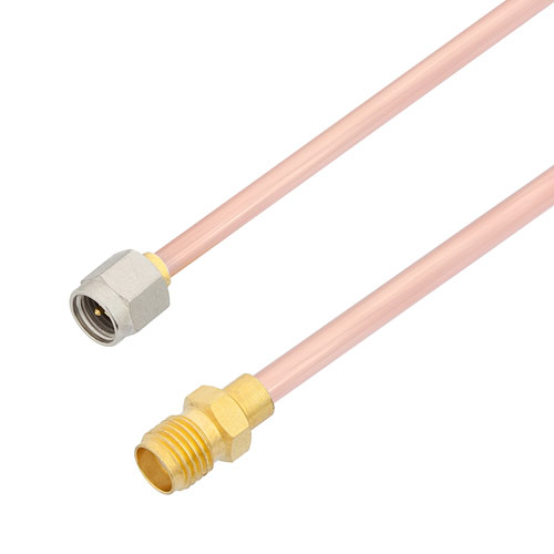 SMA Male to SMA Female Cable RG402 Type .141 Coax in 150 CM FMCA2818-150CM