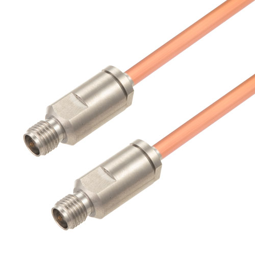 2.92mm Female to 2.92mm Female Cable RG402 Type .141 Coax in 12 Inch FMCA2828-12