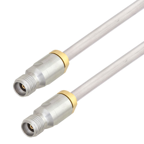 3.5mm Female to 3.5mm Female Cable Tinned Aluminum RG402 Type .141 Coax in 48 Inch FMCA2834-48