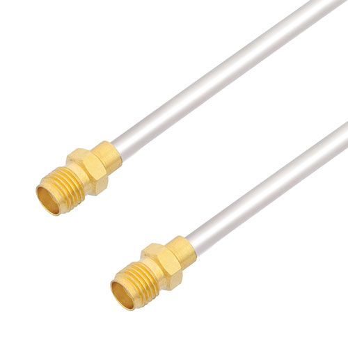 SMA Female to SMA Female Cable Tinned Aluminum RG402 Type .141 Coax in 50 CM FMCA2867-50CM