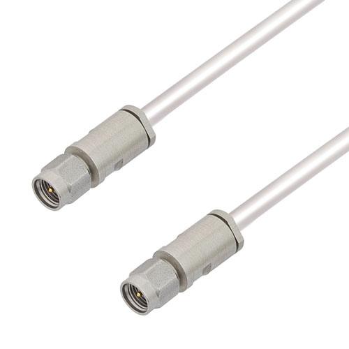 3.5mm Male to 3.5mm Male Cable Tinned Copper RG402 Type .141 Coax in 100 CM FMCA2875-100CM