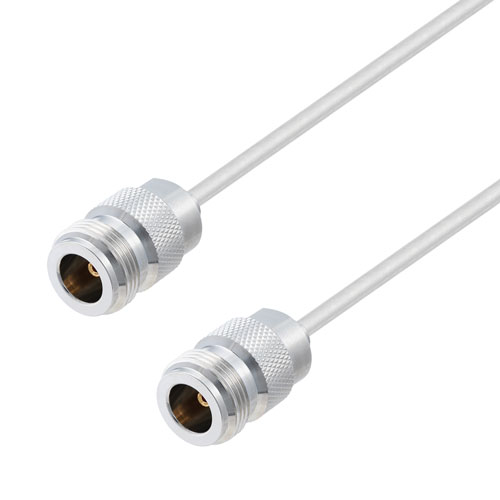 N Female to N Female Cable Tinned Copper RG402 Type .141 Coax in 50 CM FMCA2904-50CM