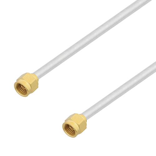 2.92mm Male to 2.92mm Male Cable Tinned Copper RG402 Type .141 Coax FMCA2919