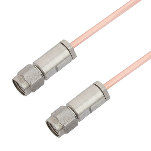 3.5mm Male to 3.5mm Male Cable Using RG405 Coax in 12 Inch Length FMCA2920-12