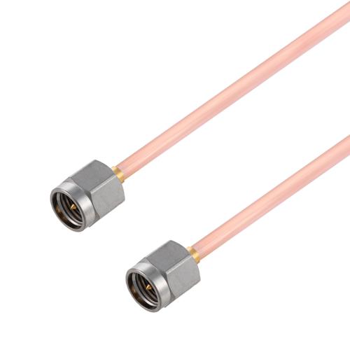 SMA Male to SMA Male Cable RG405 Type .086 Coax in 36 Inch FMCA2947-36