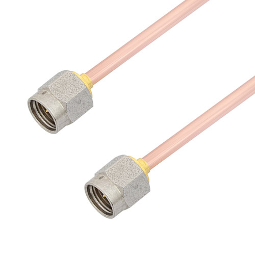 2.92mm Male to 2.92mm Male Cable RG405 Type .086 Coax in 36 Inch FMCA2958-36