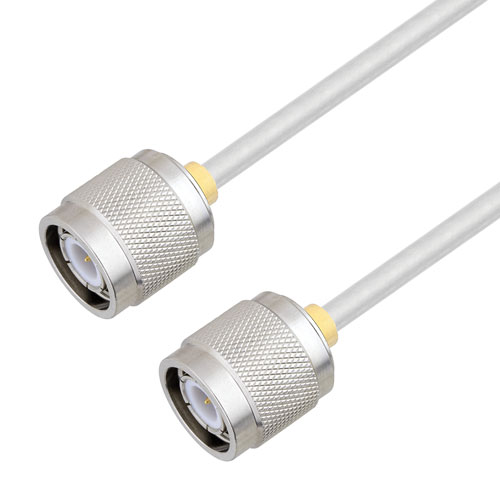 TNC Male to TNC Male Cable Tinned Aluminum RG405 Type .086 Coax in 200 CM FMCA2977-200CM