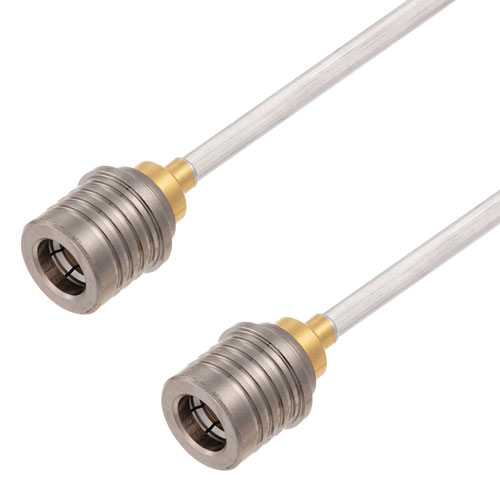 QMA Male to QMA Male Cable Tinned Aluminum RG405 Type .086 Coax in 24 Inch FMCA2982-24