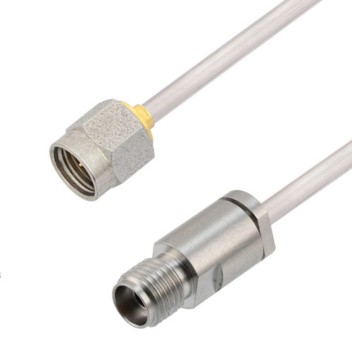 2.92mm Male to 2.92mm Female Cable Tinned Aluminum RG405 Type .086 Coax in 36 Inch FMCA3015-36