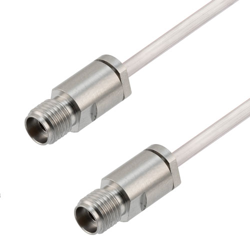 2.92mm Female to 2.92mm Female Cable Tinned Aluminum RG405 Type .086 Coax FMCA3018