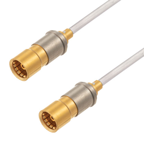 Snap-On BMA Jack to Snap-On BMA Jack Cable Tinned Aluminum RG405 Type .086 Coax in 36 Inch FMCA3020-36