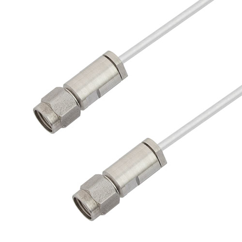 3.5mm Male to 3.5mm Male Cable Tinned Copper RG405 Type .086 Coax in 60 Inch FMCA3038-60