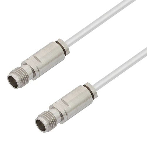 2.4mm Female to 2.4mm Female Cable Tinned Copper RG405 Type .086 Coax in 150 CM Length FMCA3052-150CM