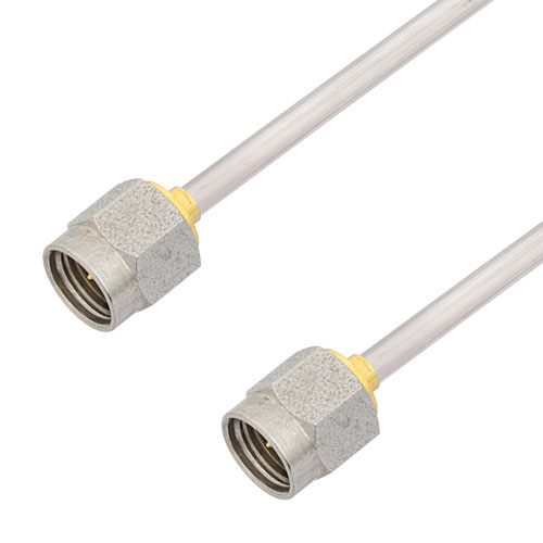 2.92mm Male to 2.92mm Male Cable Tinned Copper RG405 Type .086 Coax in 60 Inch FMCA3079-60