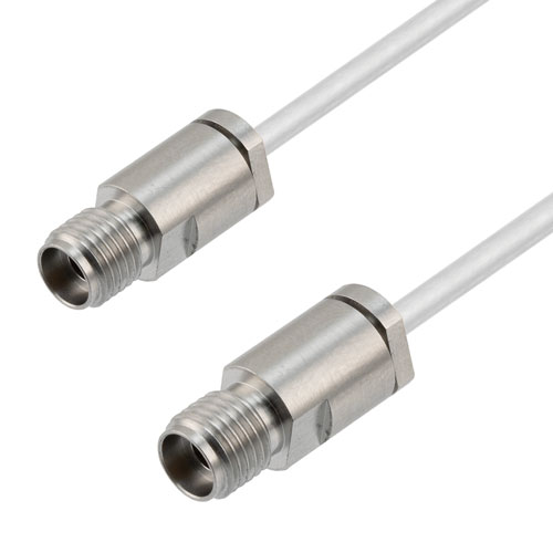 2.92mm Female to 2.92mm Female Cable Tinned Copper RG405 Type .086 Coax in 36 Inch FMCA3083-36