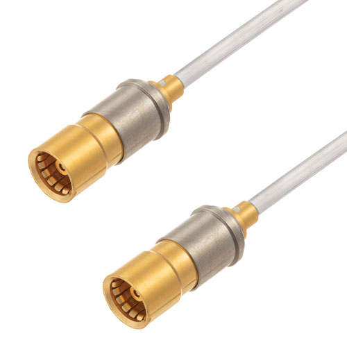 Snap-On BMA Jack to Snap-On BMA Jack Cable Tinned Copper RG405 Type .086 Coax in 24 Inch FMCA3085-24