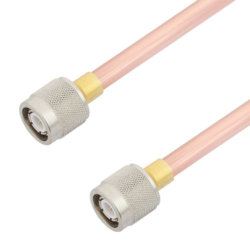 TNC Male to TNC Male Cable RG401 Type .250 Coax in 100 CM Length FMCA3103-100CM
