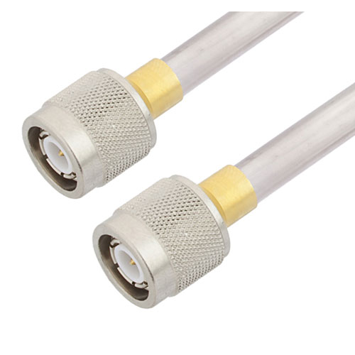 TNC Male to TNC Male Cable Tinned Aluminum RG401 Type .250 Coax FMCA3120