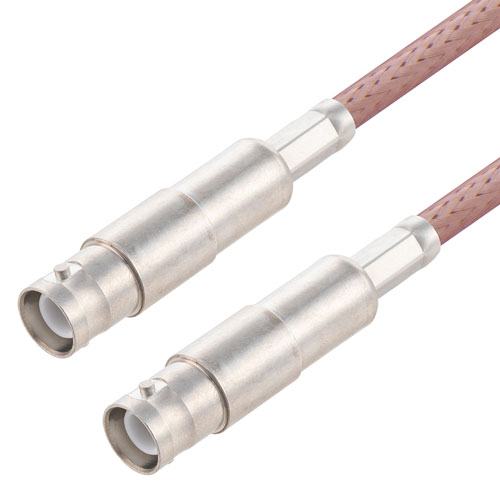 SHV Jack to SHV Jack Cable RG-142 Coax in 48 Inch FMCA3156-48