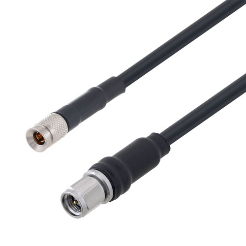 Low Loss 1.0/2.3 Plug to SMA Male Cable LMR-195 Coax in 60 Inch FMCA3181-60