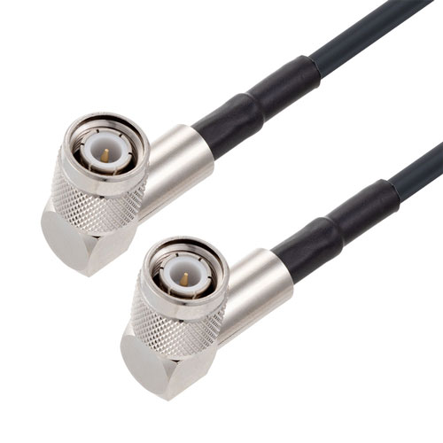 Low Loss RA TNC Male to RA TNC Male Cable LMR-200 Coax in 72 Inch FMCA3189-72