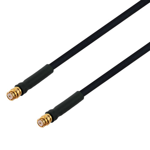 SMP Female to SMP Female Cable FM-SR086TBJ Coax in 9 Inch FMCA3200-9