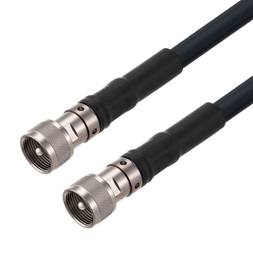 Low Loss UHF Male to UHF Male Cable LMR-400 Coax in 48 Inch With Times Microwave Components FMCA3248-48
