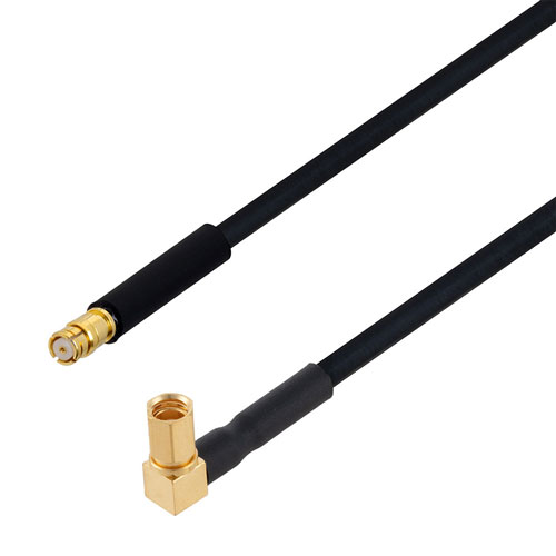 SMP Female to RA SSMC Plug Cable FM-SR086TBJ Coax in 6 Inch FMCA3264-6