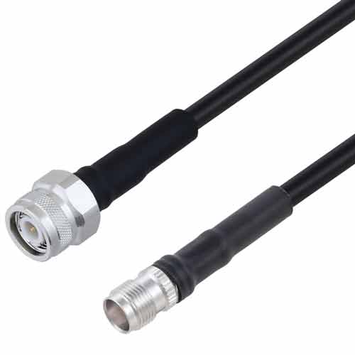 Low Loss TNC Male to TNC Female Cable TCOM-240 Coax with Times Microwave Components FMCA3287