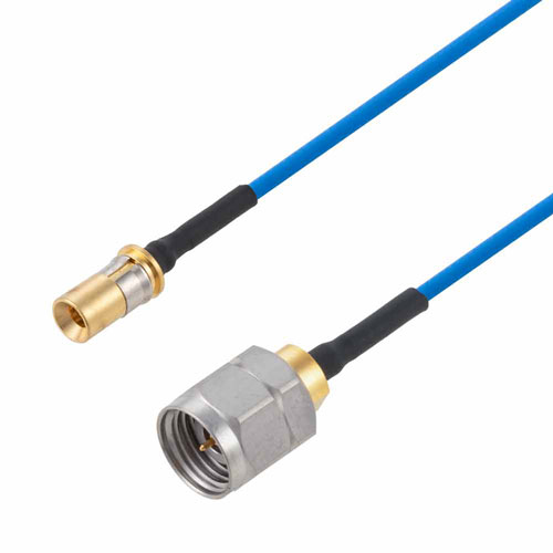 VITA 67 Mini SMP Male to 2.4mm Male Cable FM-P047HF Coax in 24 Inch FMCA9722-24