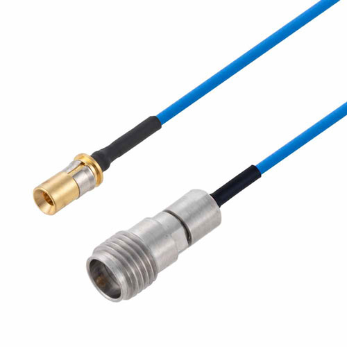 VITA 67 Mini SMP Male to 2.92mm Cable FM-P047HF Coax in 12 Inch FMCA9724-12