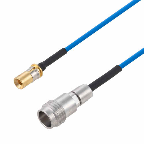 VITA 67 Mini SMP Male to 1.85mm Female Cable FM-P047HF Coax in 12 Inch FMCA9726-12