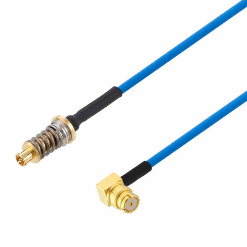 VITA 67 Mini SMP Female to 2.4mm Male Cable FM-P047HF Coax in 12 Inch FMCA9729-12