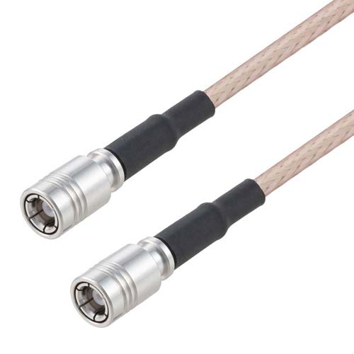 SMB Plug to SMB Plug using RG316 Coax Cable in 24 Inches FMCA9849-24