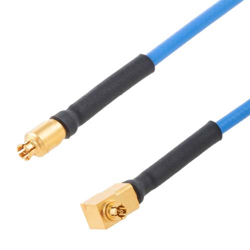SMPS Female to RA SMPS Female Cable FM-P047HF Coax in 6 Inch FMCA9952-6