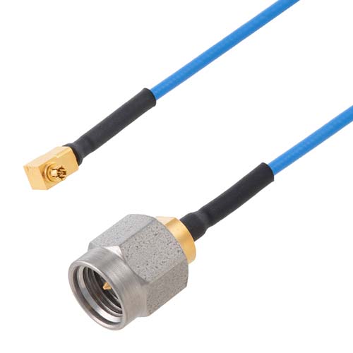 RA SMPS Female to 2.92mm Male Cable FM-P047HF Coax in 6 Inch FMCA9961-6