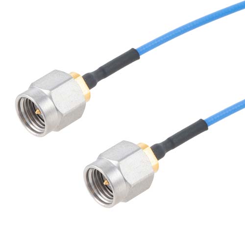2.92mm Male to 2.92mm Male Cable FM-P047 Coax in 12 Inch FMCA9972-12