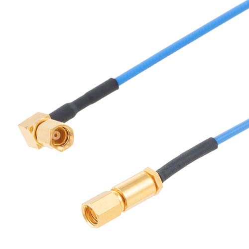 SSMC Plug to RA SSMC Plug Cable FM-P047 Coax in 36 Inch FMCA9984-36