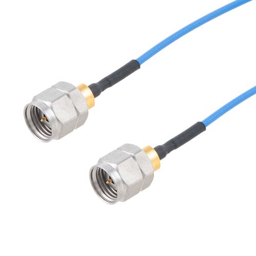 1.85mm Male to 1.85mm Male Cable FM-P047HF Coax in 24 Inch FMCA9987-24